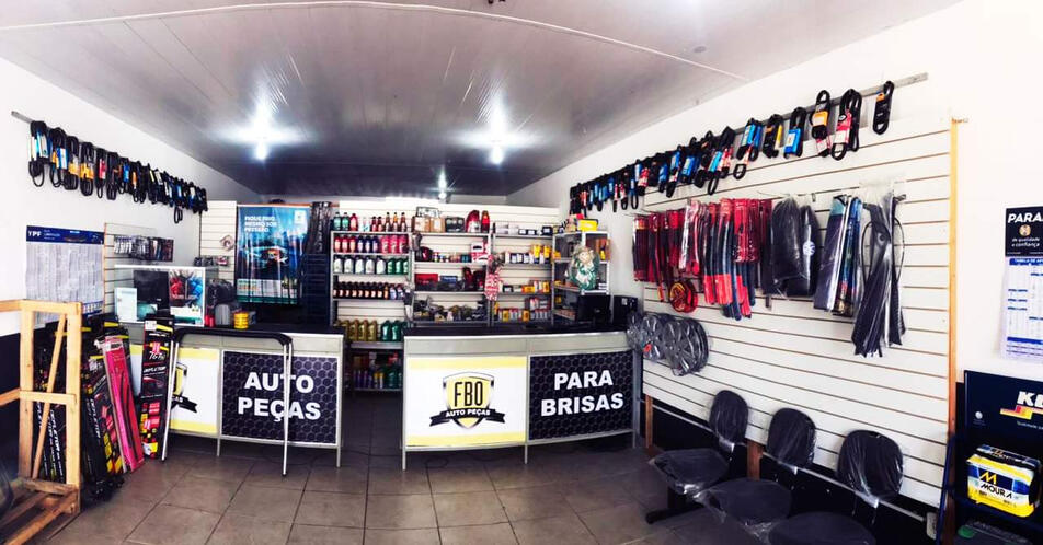 Loja repleta de acessórios